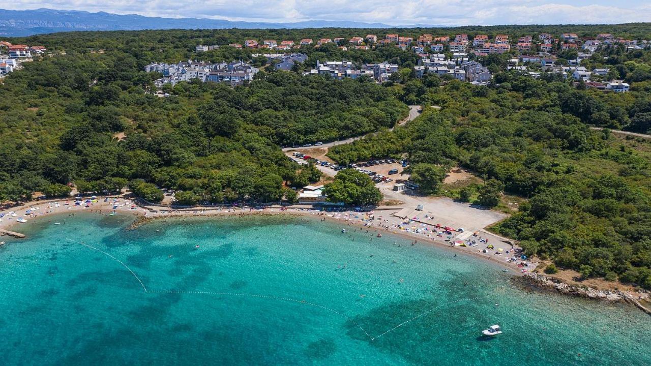 Njivice, Otok Krk, Apartman Dora Exteriér fotografie