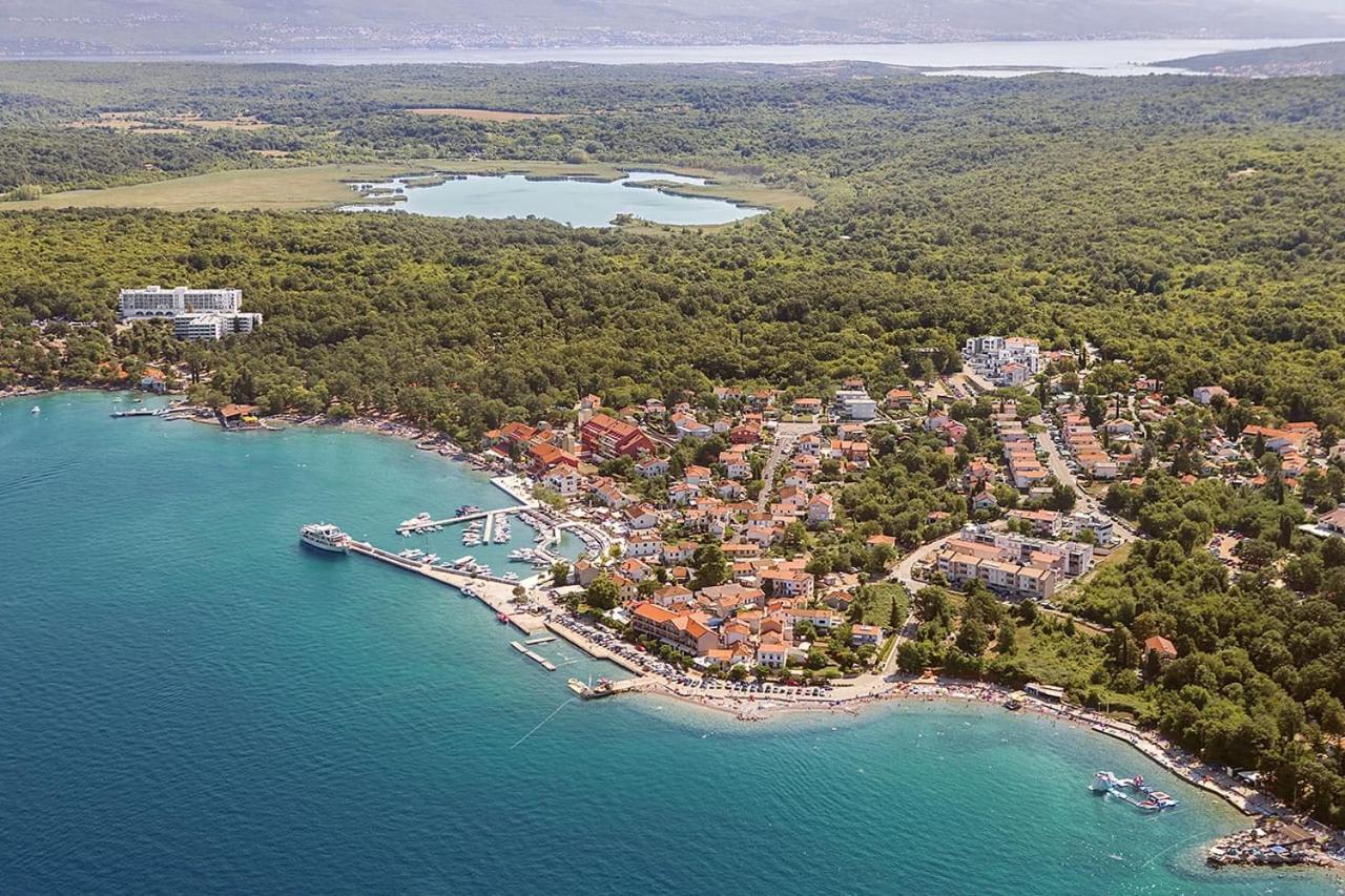 Njivice, Otok Krk, Apartman Dora Exteriér fotografie